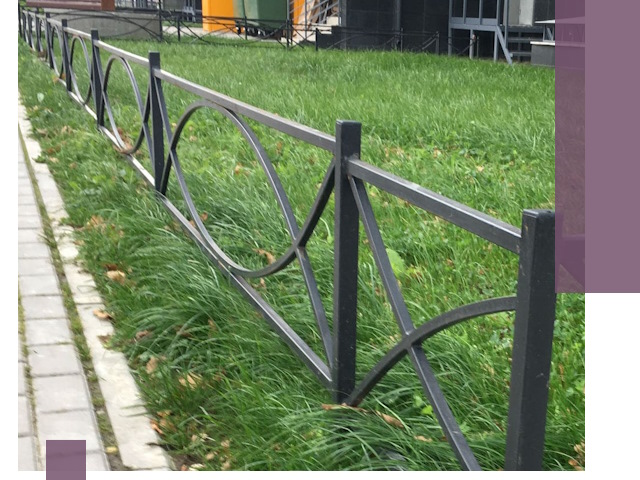 Газонные ограждения из металла в Норильске — монтаж и продажа