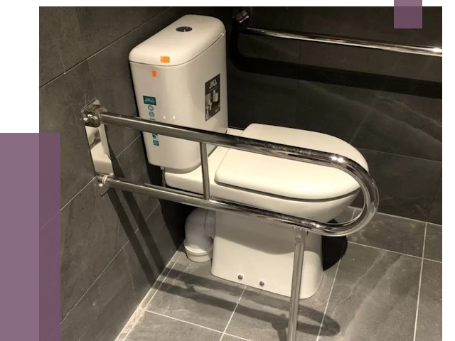 Поручни для санузлов в Норильске от 4362 руб. | ПРОЛЁТ-Нрл