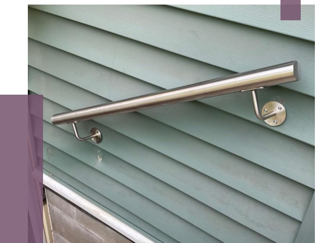 Поручни из нержавеющей стали в Норильске от 7789 руб.  | ПРОЛЁТ-Нрл